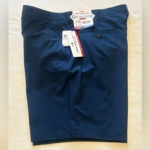 Grand Slam Men's Navy Flat Front Shorts